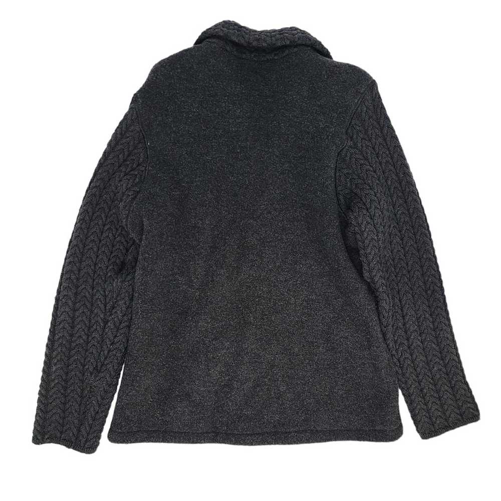 Barbour 100% Wool Size 14 Full Zip Jacket - image 2