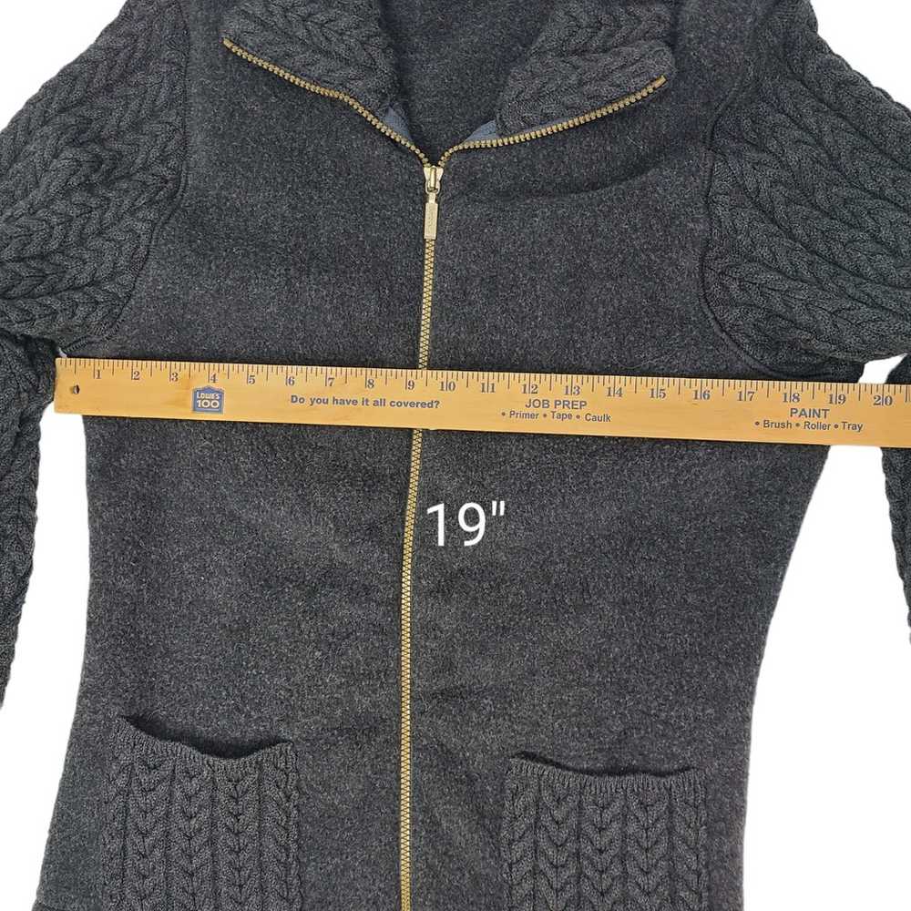 Barbour 100% Wool Size 14 Full Zip Jacket - image 4