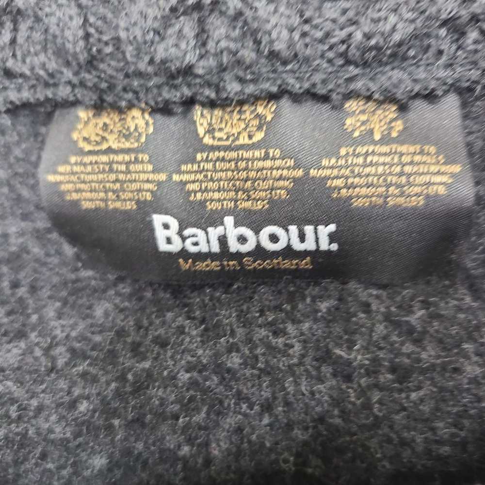 Barbour 100% Wool Size 14 Full Zip Jacket - image 5
