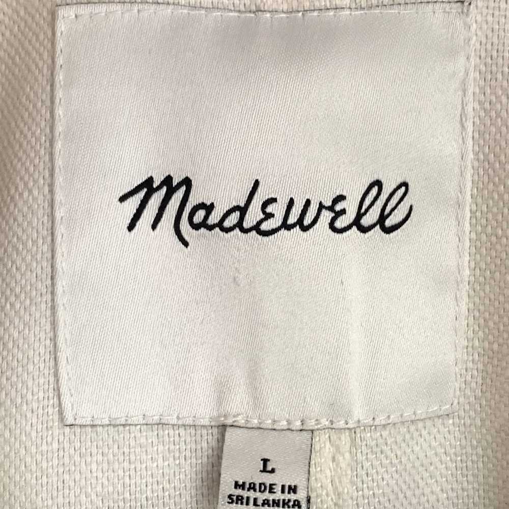 Madewell Cotton-Linen Trench Coat in White NE394 - image 10