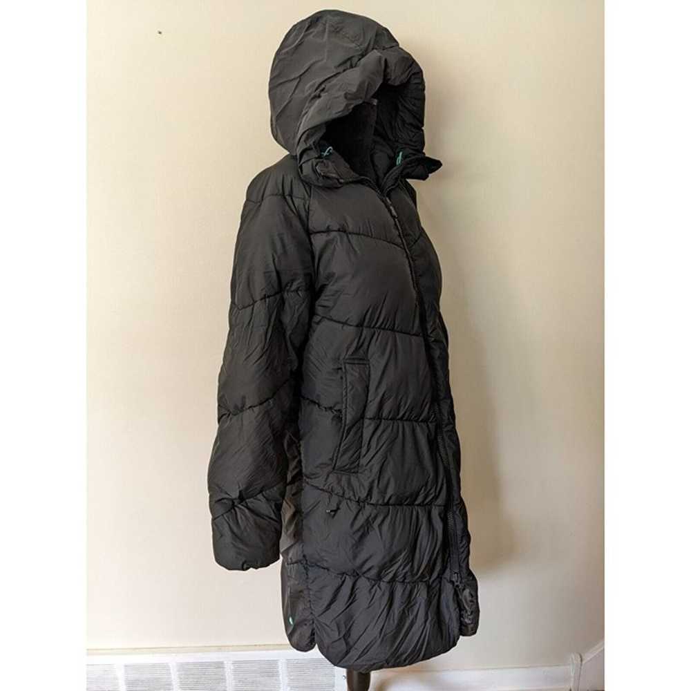 Save the Duck Size Large Long Puffer Coat Overcoa… - image 4