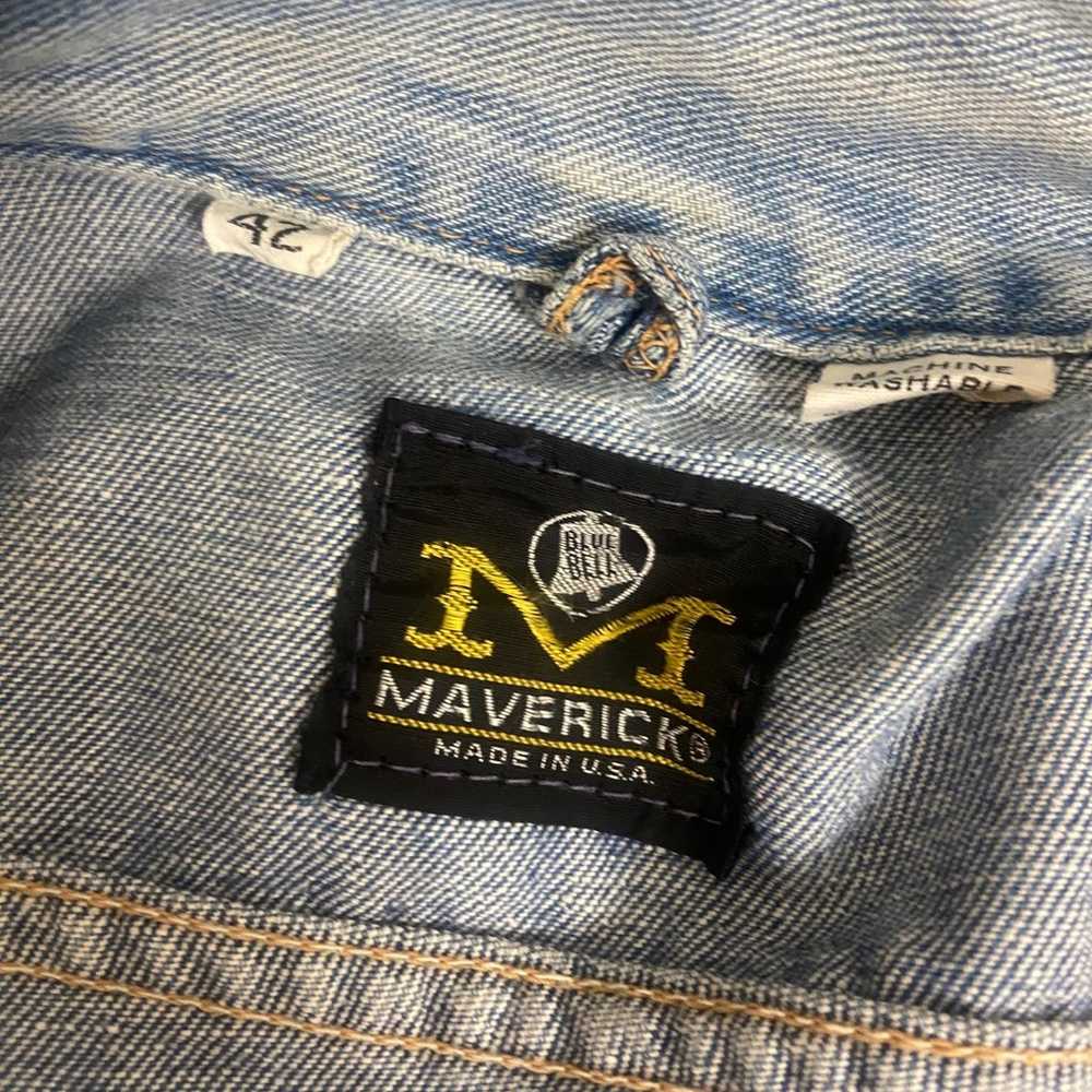 Vintage Maverick jean jacket - image 9