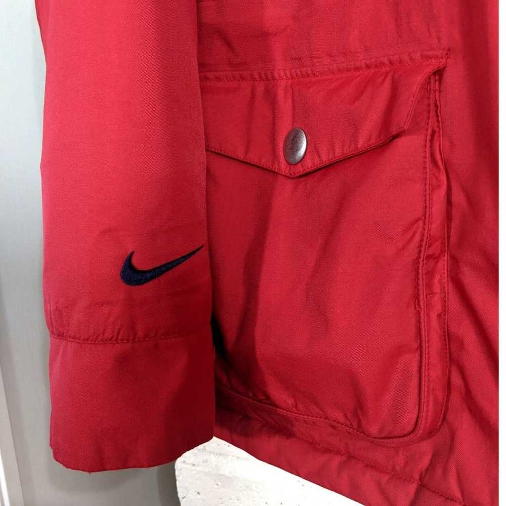 NBC Olympics Nike Fit Storm ACG Red Puffer Jacket… - image 5