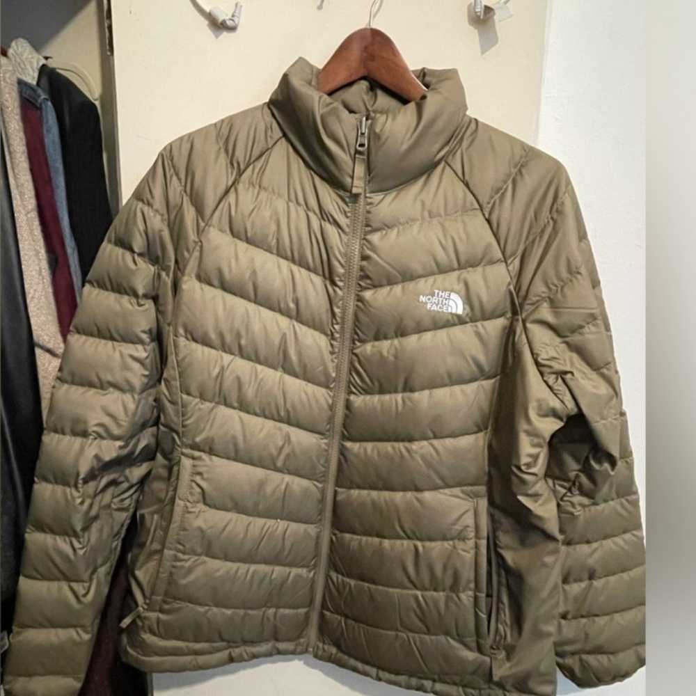 The North Face 550 Down Jacket Olive Green - image 1