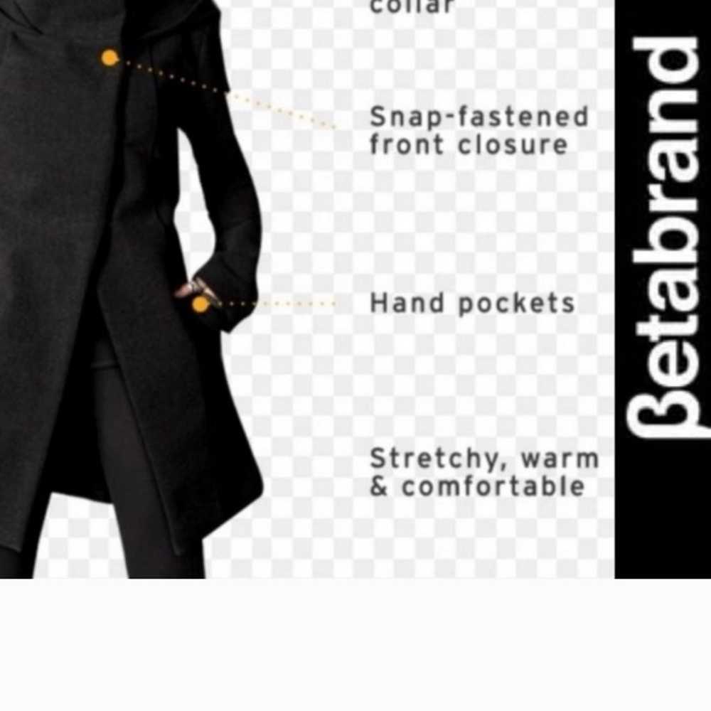 Betabrand Melissa Flies all Day Swing Coat XL - image 3