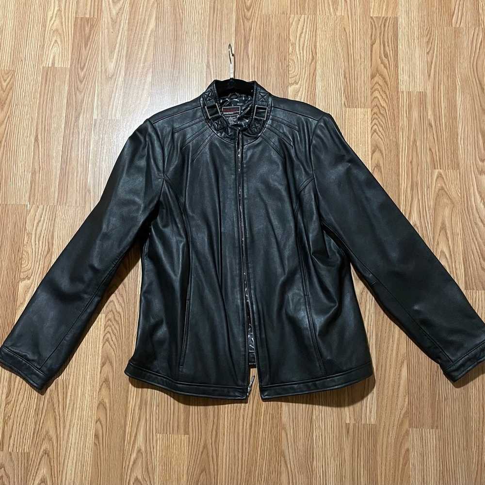 Bradley Bayou Black Leather Jacket - image 1