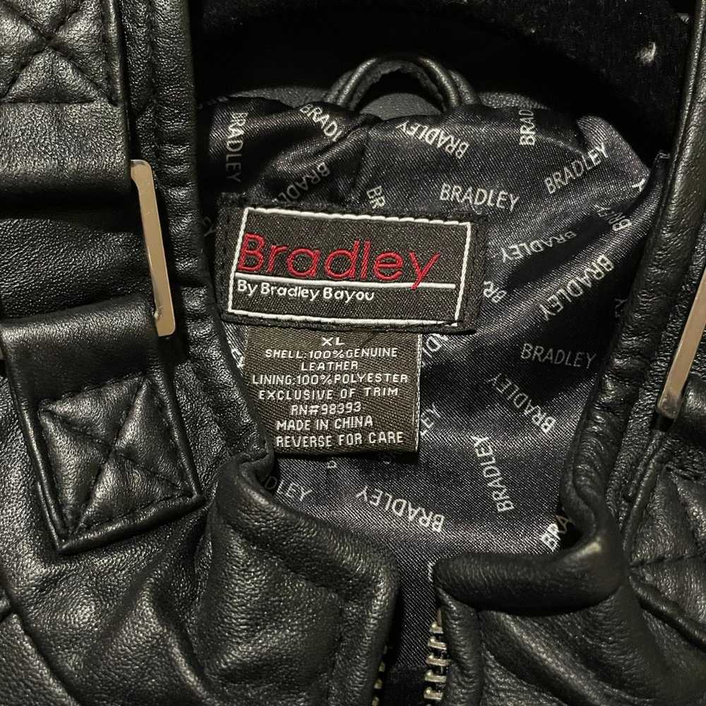 Bradley Bayou Black Leather Jacket - image 2