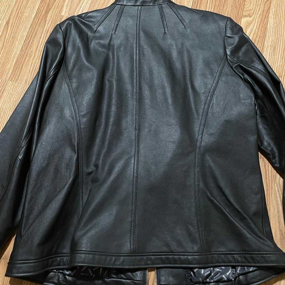 Bradley Bayou Black Leather Jacket - image 5