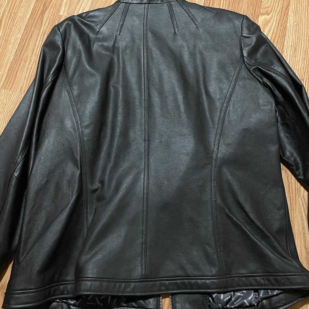 Bradley Bayou Black Leather Jacket - image 6