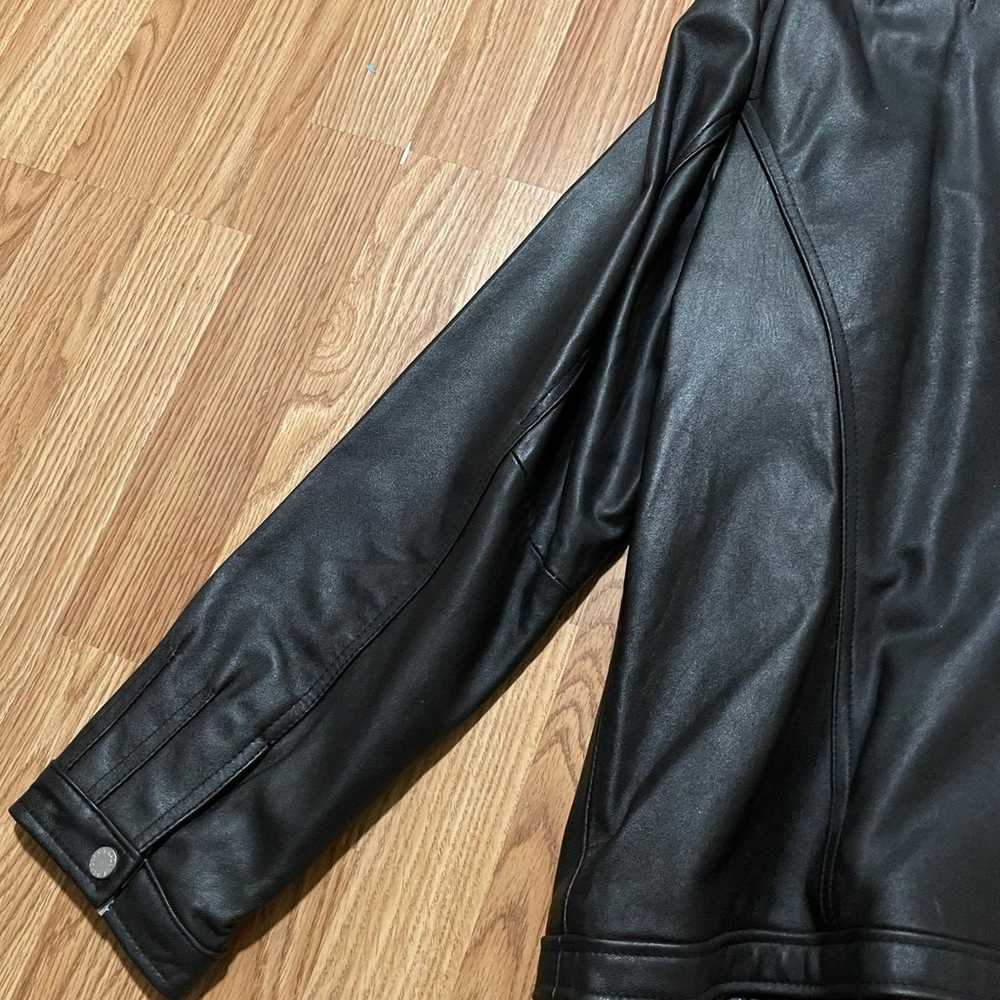 Bradley Bayou Black Leather Jacket - image 8