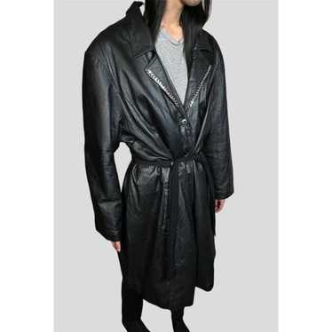 Genuine Leather Jacket Chain Versace Influenced Gl