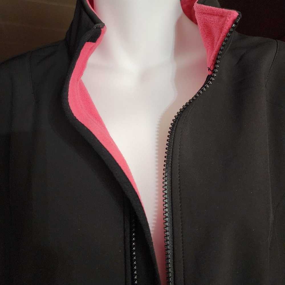 Ladies Harley Davidson black & pink fleece lined … - image 12