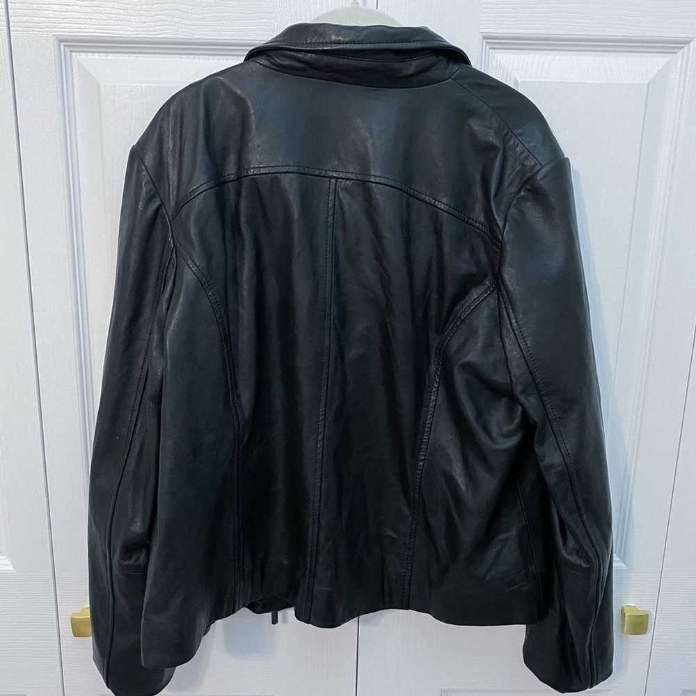 Halogen Leather Jacket - image 2