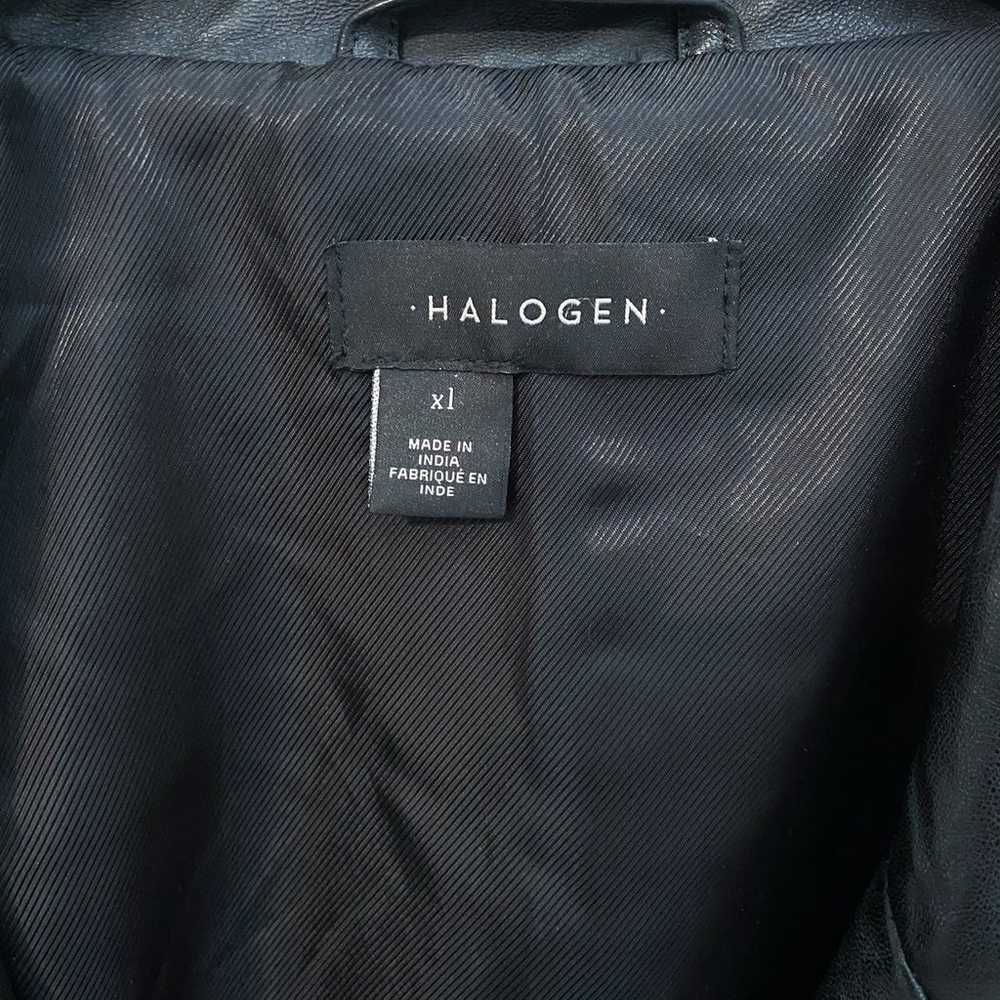 Halogen Leather Jacket - image 3