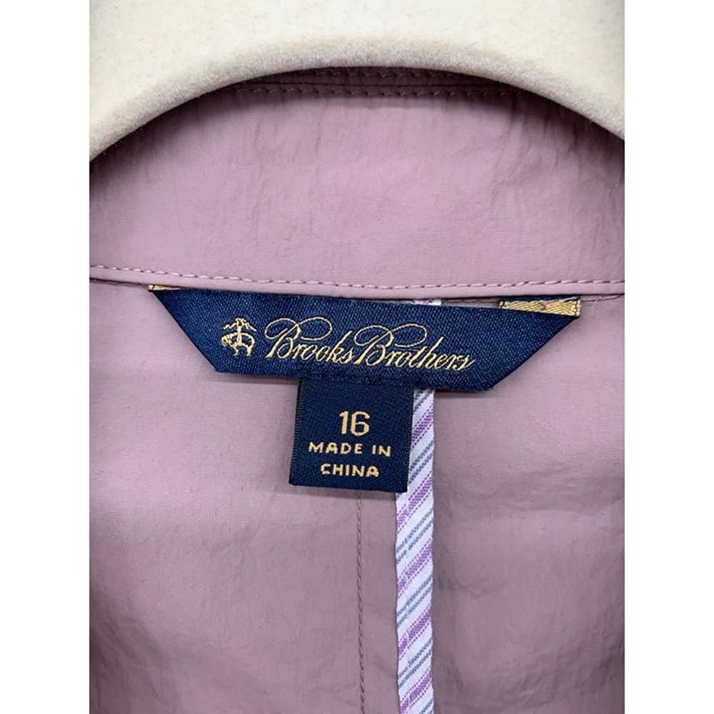 BrooksBrothers Lightweight Water repellant Trench… - image 3