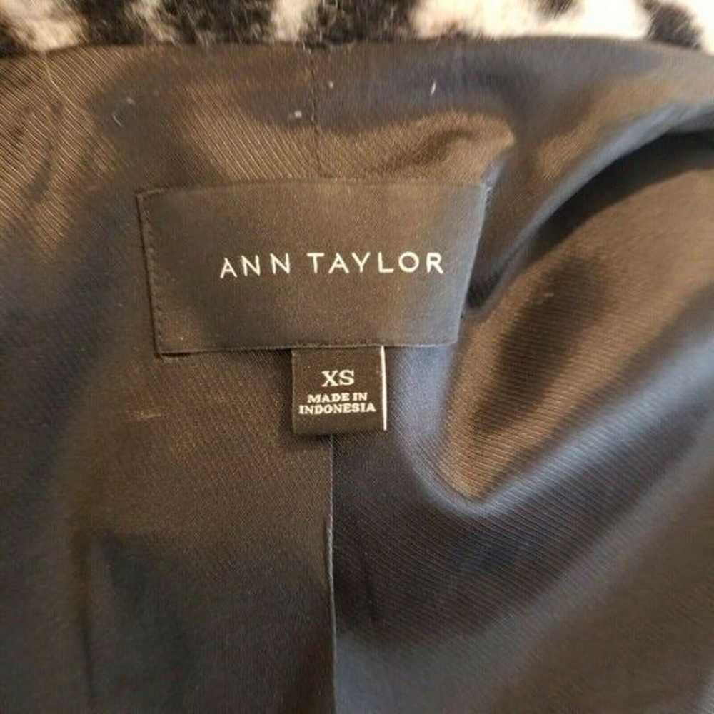 Ann Taylor Leopard Print Wool Peacoat Size XS X-s… - image 9