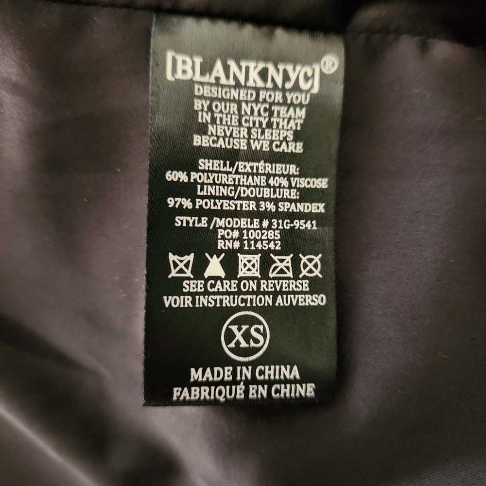 Blank NYC Faux Leather Jacket - image 4