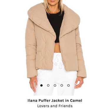 Lovers and Friends Ilana Puffer Jacket in Camel $… - image 1