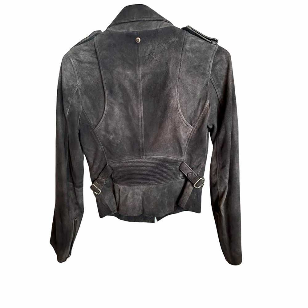 DIESEL 100% Lamb Leather Moto Jacket - image 3