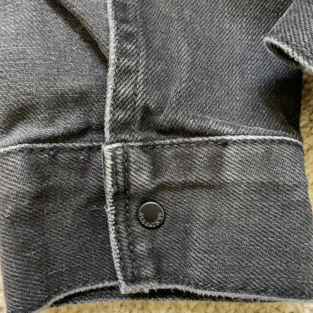 NWOT ALLSAINTS Jasper 100% cotton denim jacket, b… - image 7