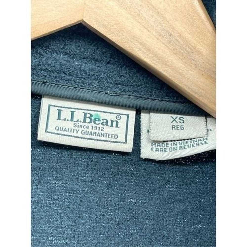 L.L. Beans Women’s Boiled Wool Coat Size XS Green… - image 9