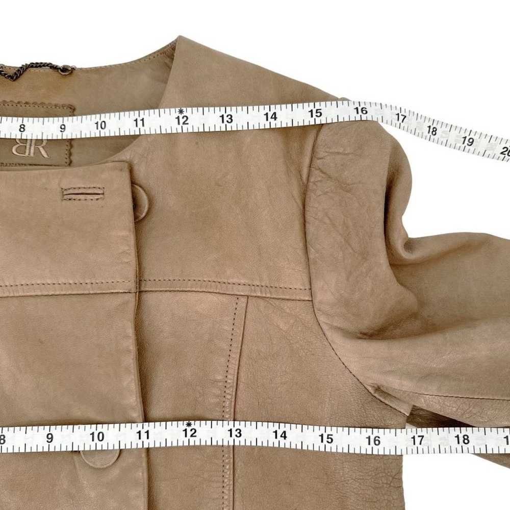 BANANA REPUBLIC Leather Jacket XS - image 5