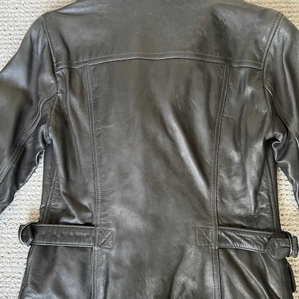 Banana Republic Leather Motorcycle Jacket in XS - image 4