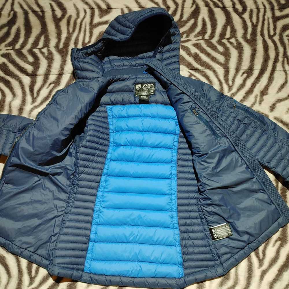 Kuhl Spyfire goose down puffer jacket hooded size… - image 5