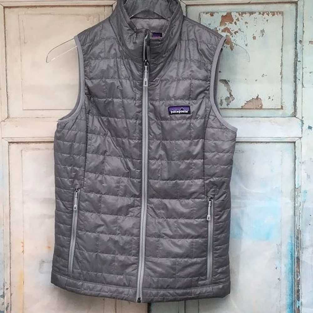 Patagonia Woman’s XS Silver Gray Nano Puffer Vest… - image 1