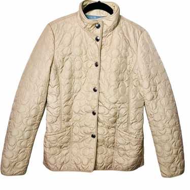 Coach Signature “C” Quilted Jacket