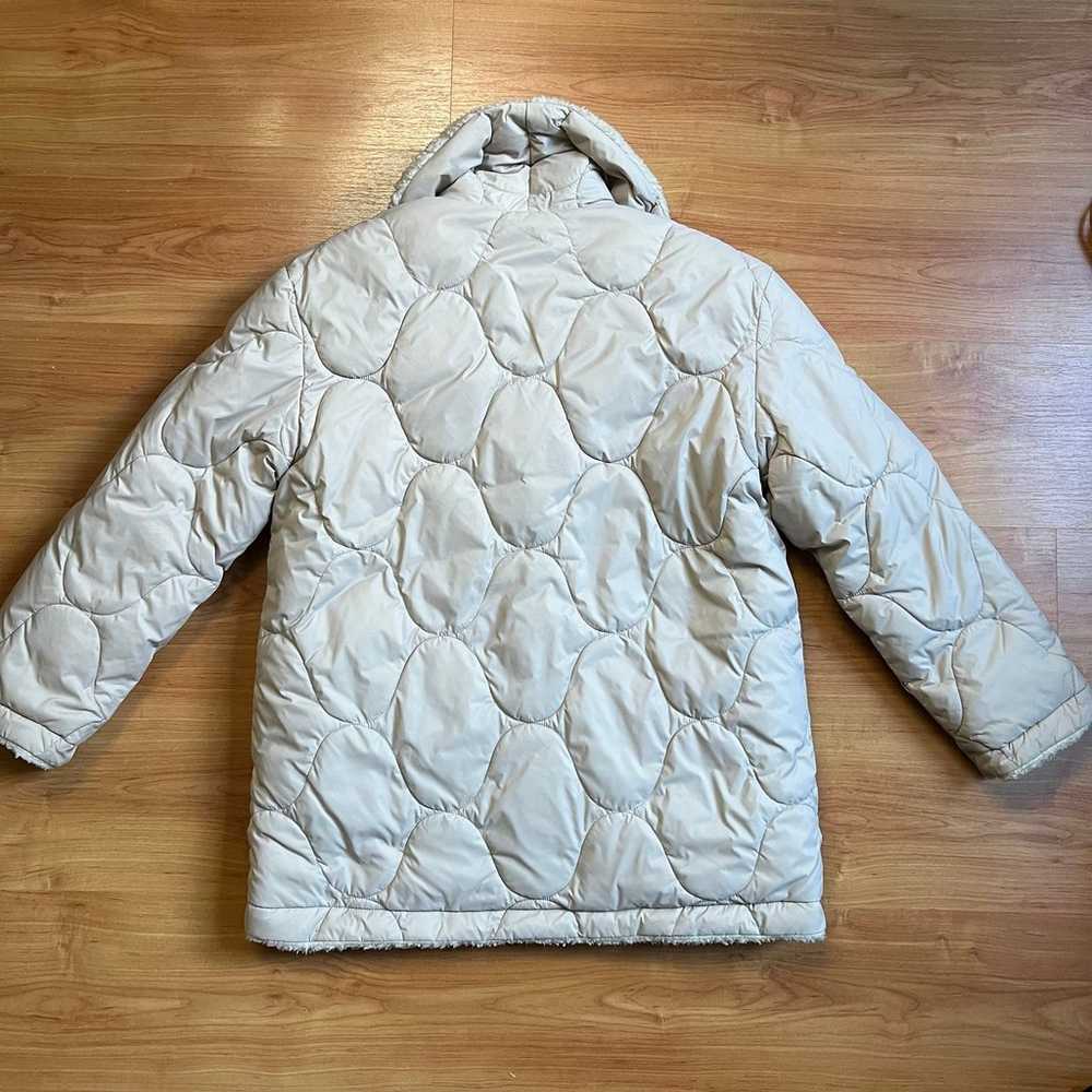 Madewell Reversible Quilted Faux Shearling Jacket - image 2
