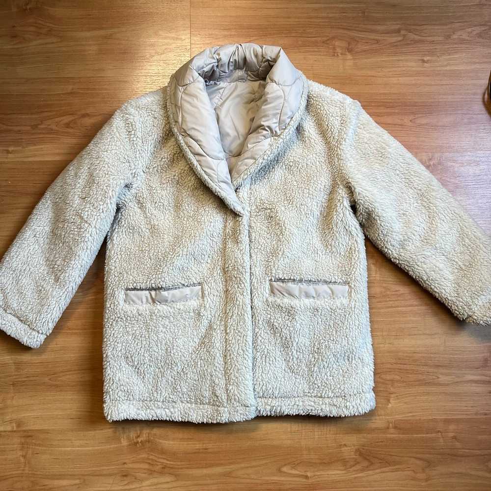 Madewell Reversible Quilted Faux Shearling Jacket - image 3