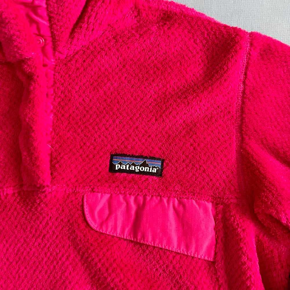 Patagonia Re-Tool Snap-T Pink Fleece Pullover - image 4