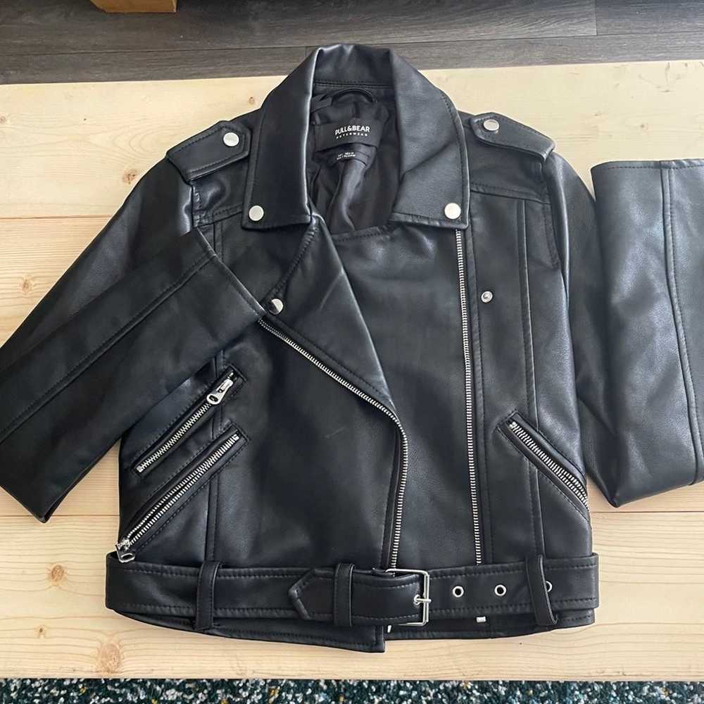 Faux Leather Jacket - image 1