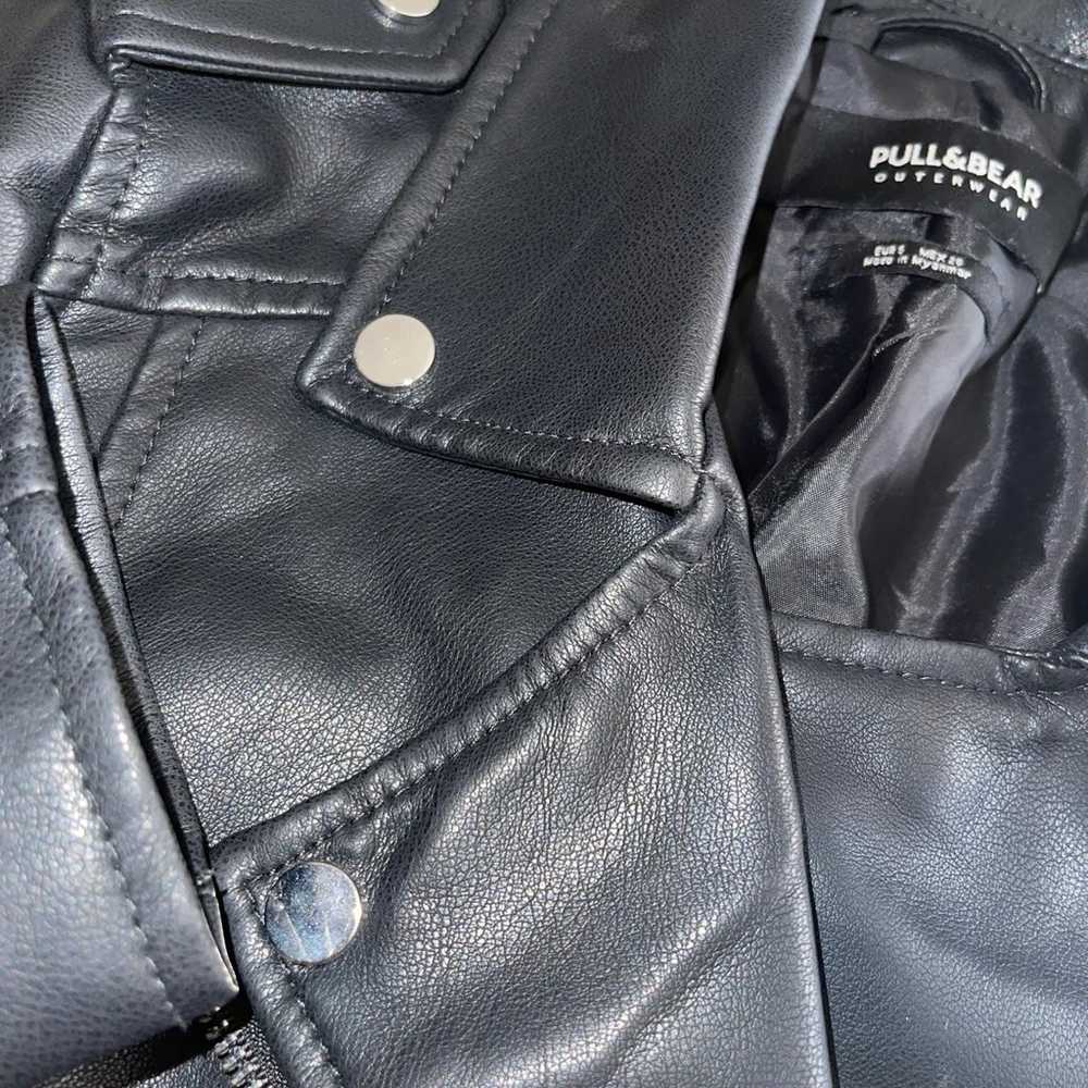 Faux Leather Jacket - image 2