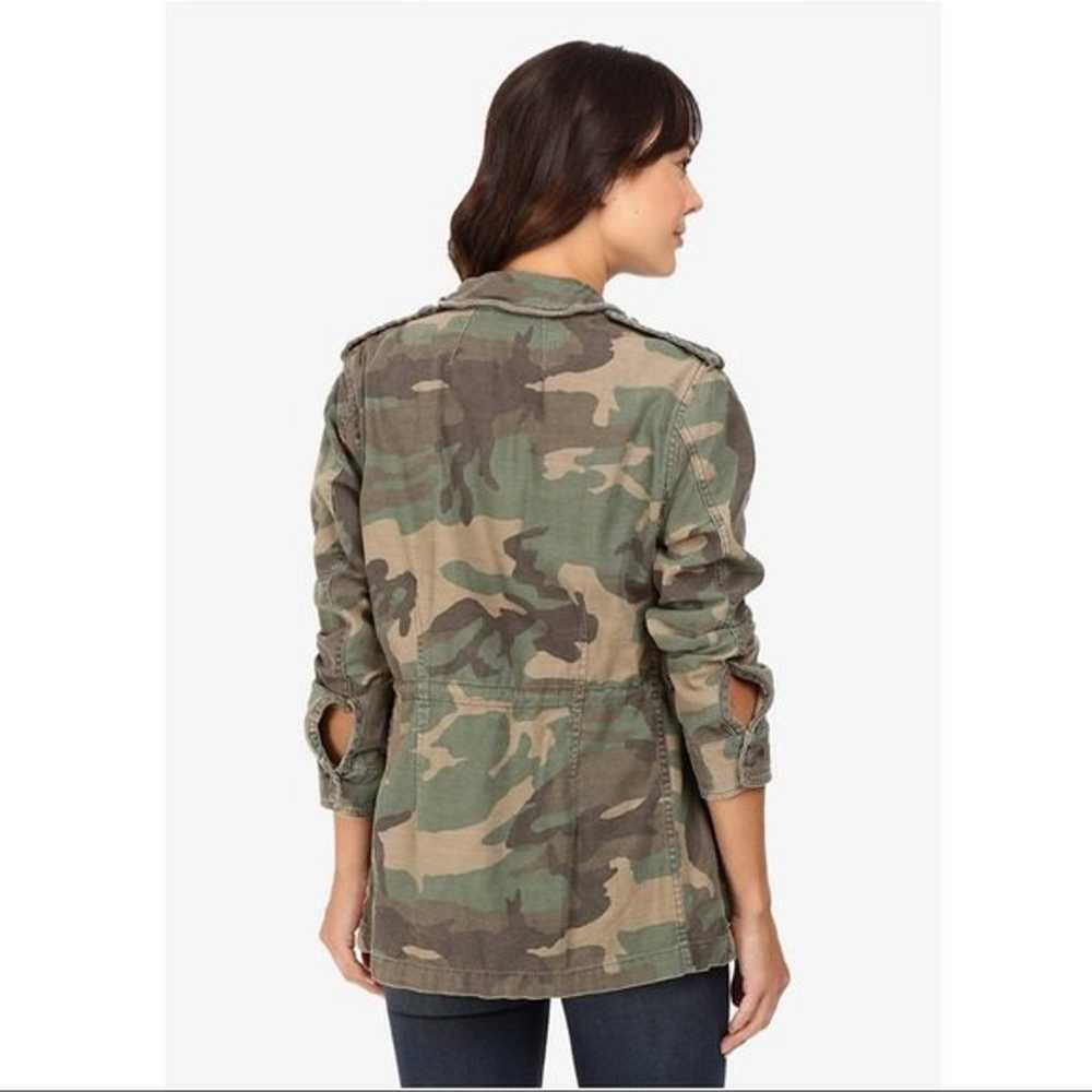 Free People Not Your Brother’s Surplus Camo Jacket - image 3