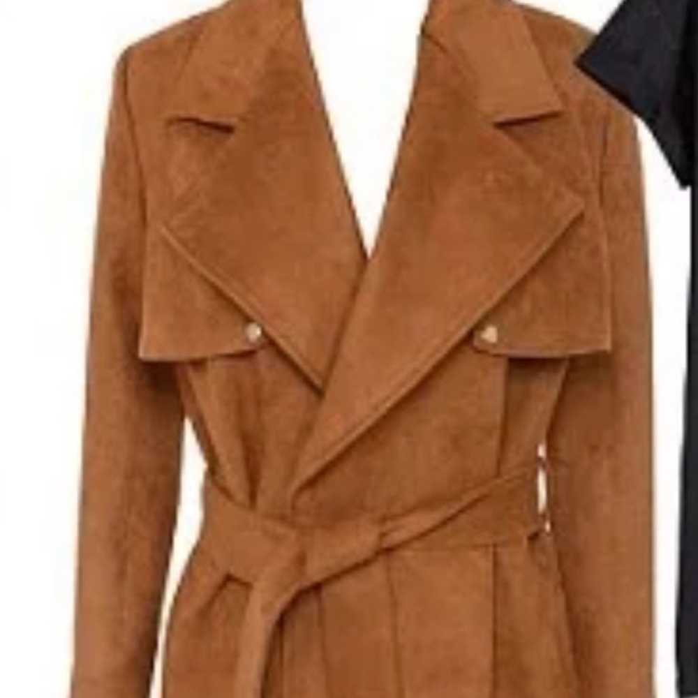 Fall/Winter Trench Coat Jacket Excellent - image 1