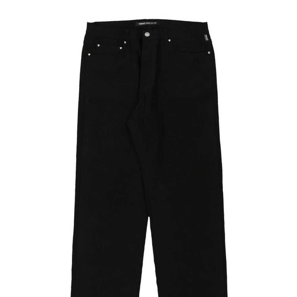 Versace Jeans Couture Trousers - 34W UK 14 Black … - image 5
