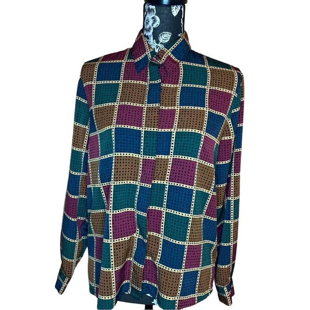 Vintage Alfred Dunner Button Up - image 1