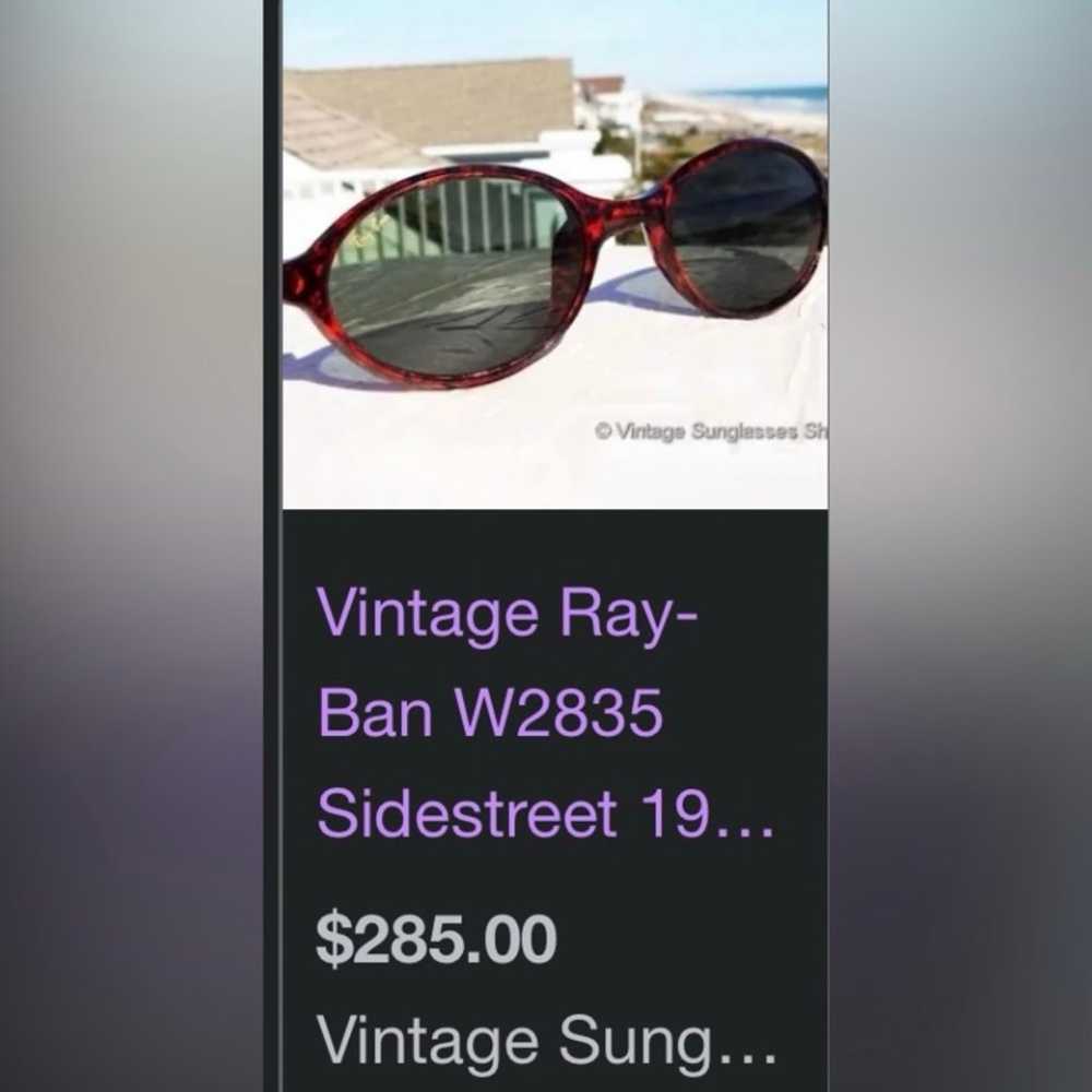 Vintage Ray-Ban W2835 Sidestreet 1998 - image 11