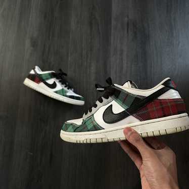 Nike Dunk Low Tartan Plaid - Gem