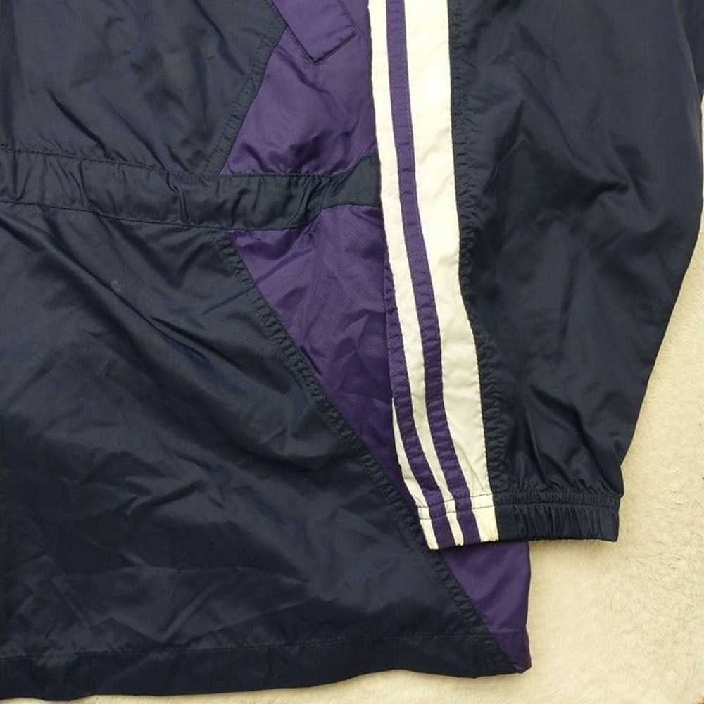 Vintage 90s Y2K Adidas Womens Small Purple Three … - image 4