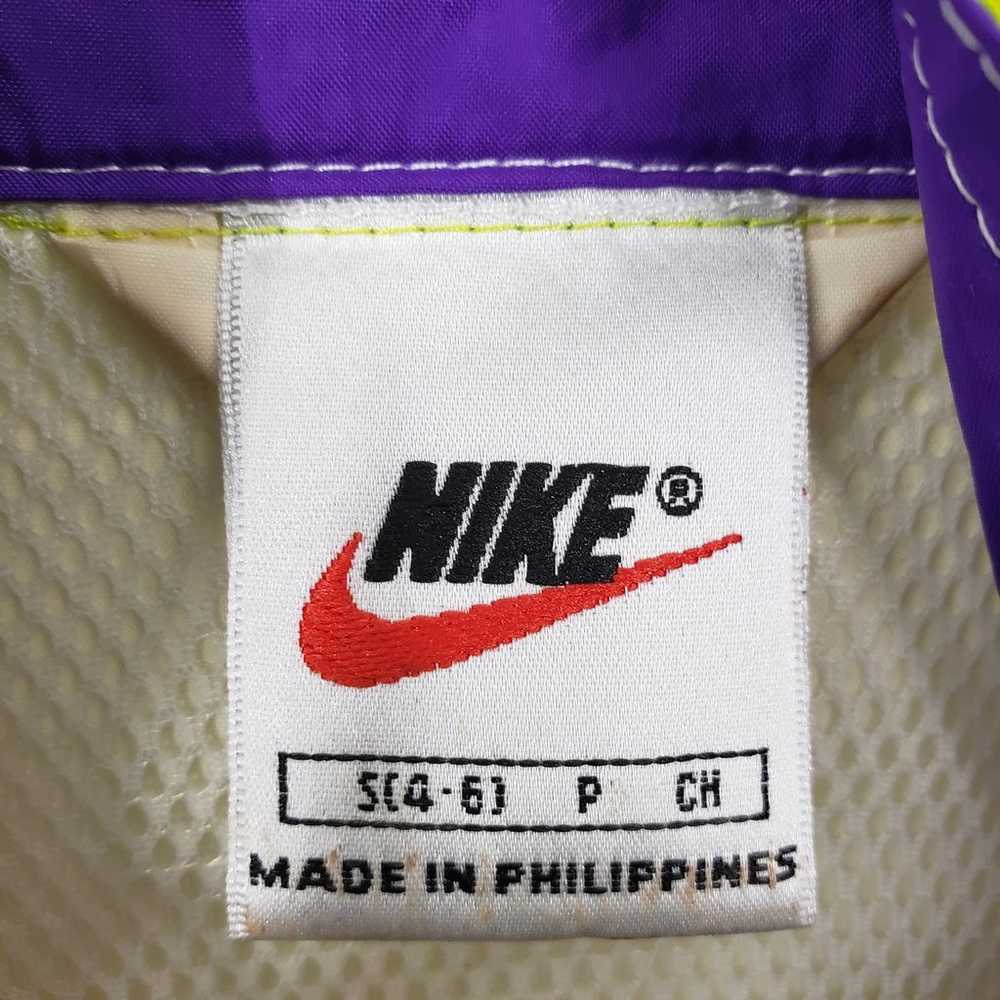 Vintage 90s Nike Windbreaker Jacket Womens S Zip … - image 3