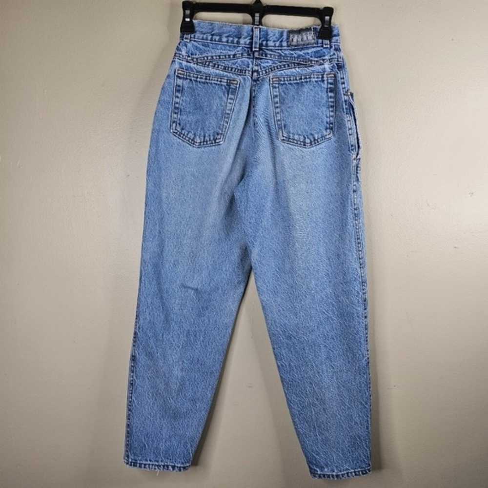 Vintage Sunset Blues High Waisted Pleated jeans s… - image 7