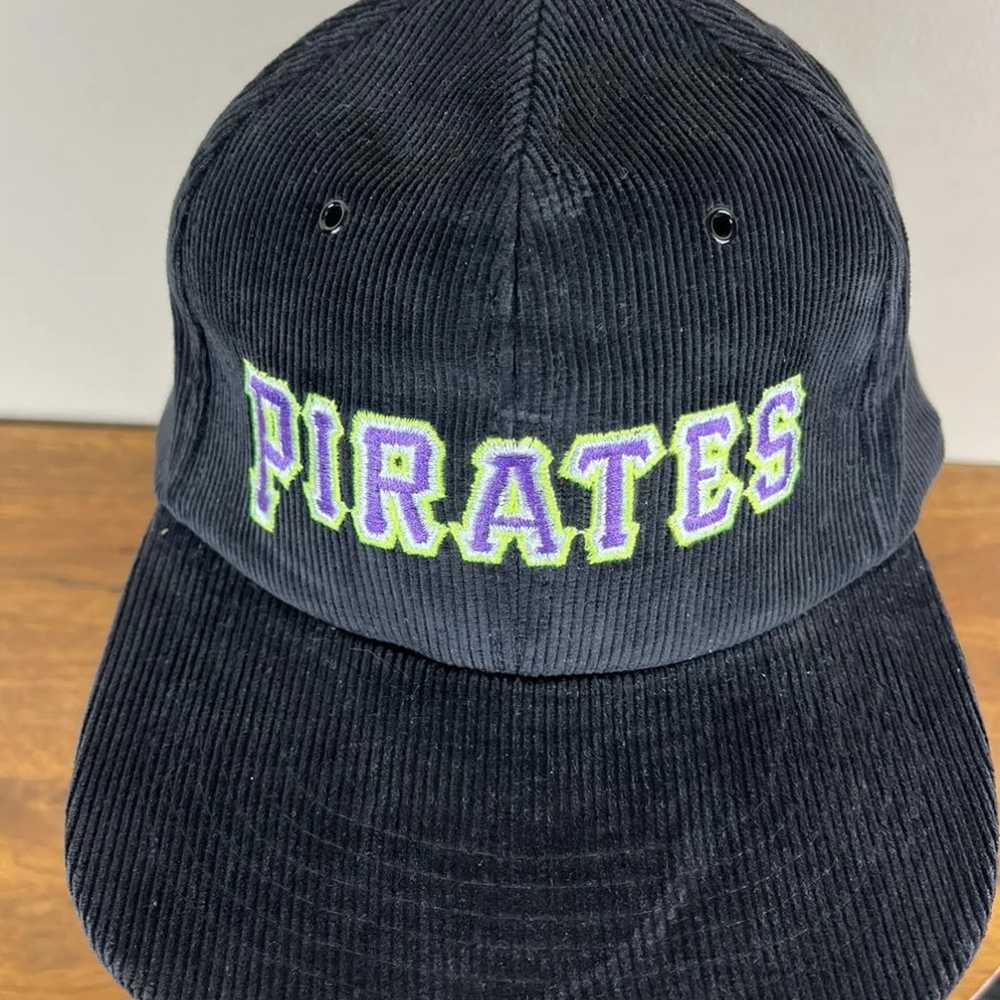Vintage MLB Pittsburgh Pirates Snapback Hat Baseb… - image 3