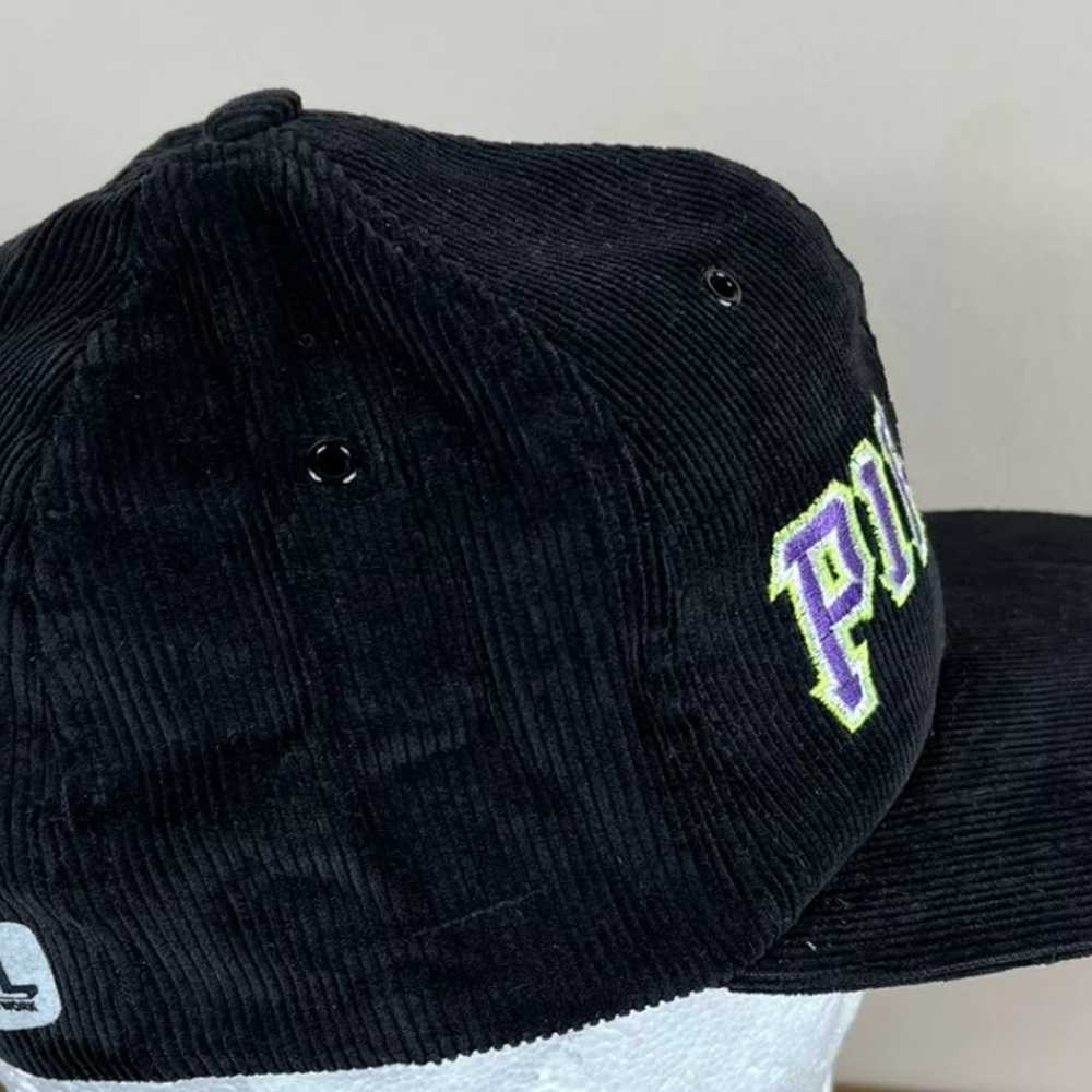 Vintage MLB Pittsburgh Pirates Snapback Hat Baseb… - image 4