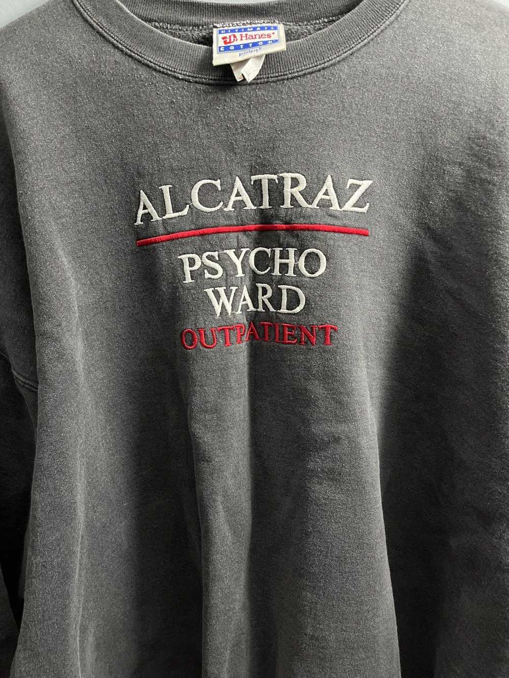 Hanes × Streetwear × Vintage Alcatraz Psycho Ward… - image 2