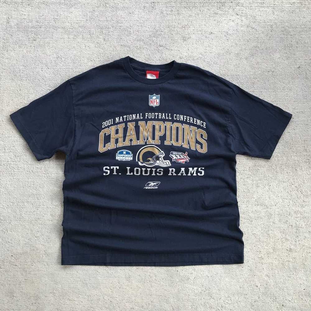 Vintage St. Louis Rams Champions T-shirt - image 1