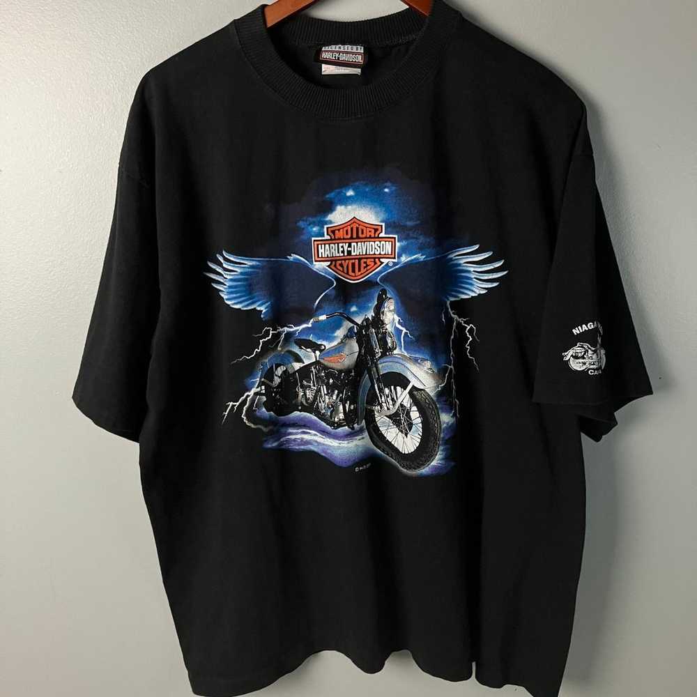 Vintage 2000 Harley Davidson Motorcycles Niagara … - image 2