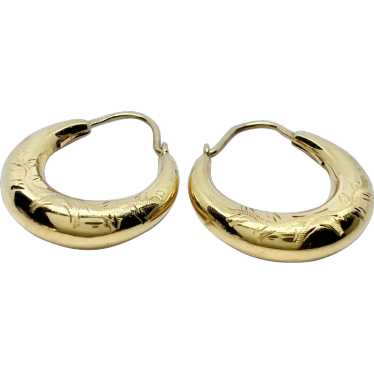 G Dahlgren, Sweden 1956. Vintage 18k Gold Earring… - image 1